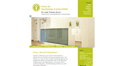 Desktop Screenshot of frauenarzt-kunst.de